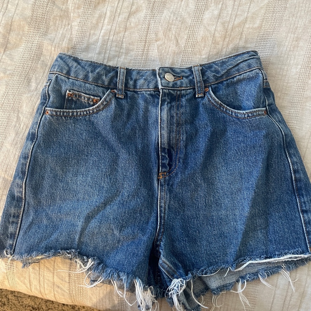 Topshop mom shorts